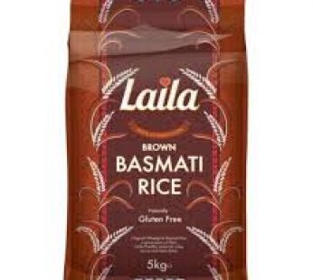 Laila Brown Basmati Rice 5KG