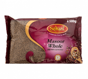Schani – 500g Masoor Dal Whole (Brown Lentils)
